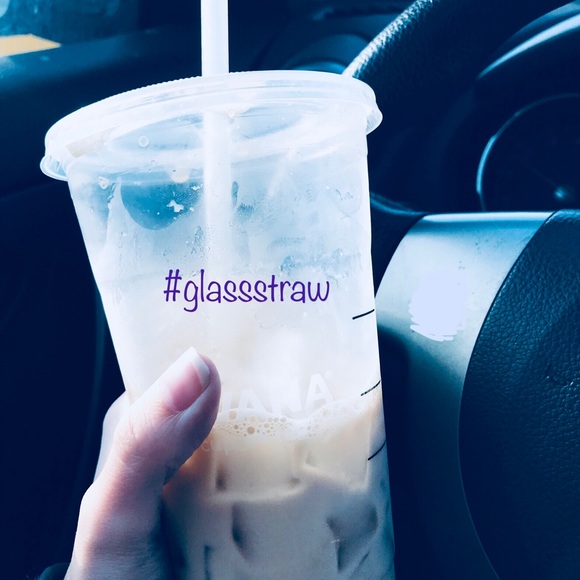 3 Glass or Metal Straws - Picture 3 of 3